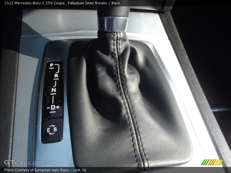 Palladium Silver Metallic / Black 2012 Mercedes-Benz C 250 Coupe