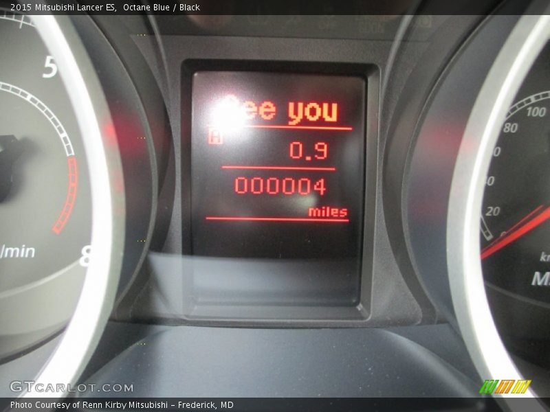 Octane Blue / Black 2015 Mitsubishi Lancer ES