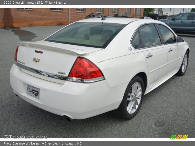 White / Neutral 2009 Chevrolet Impala LTZ