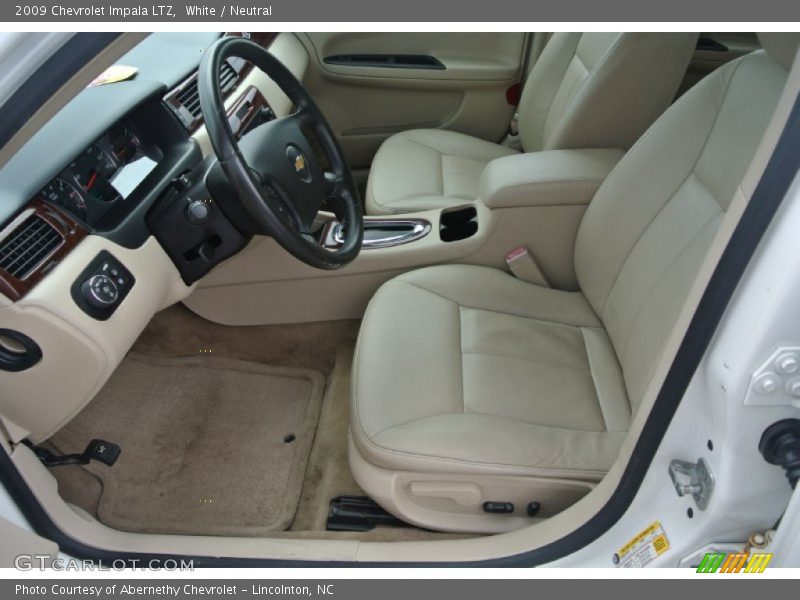 White / Neutral 2009 Chevrolet Impala LTZ