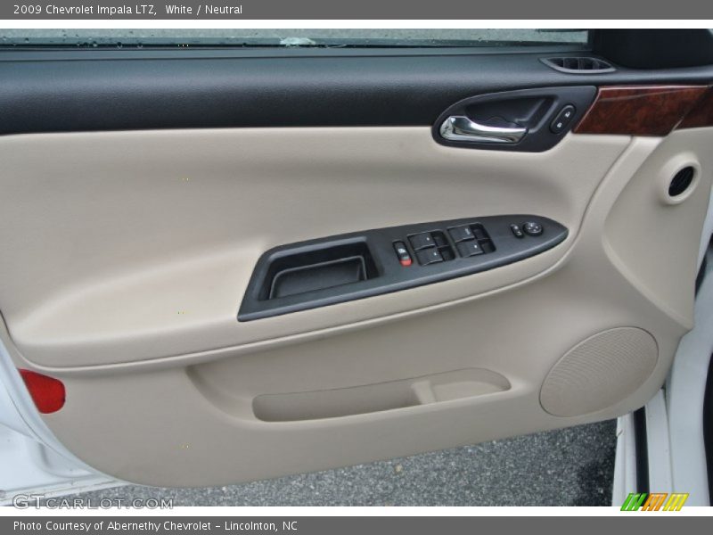 White / Neutral 2009 Chevrolet Impala LTZ