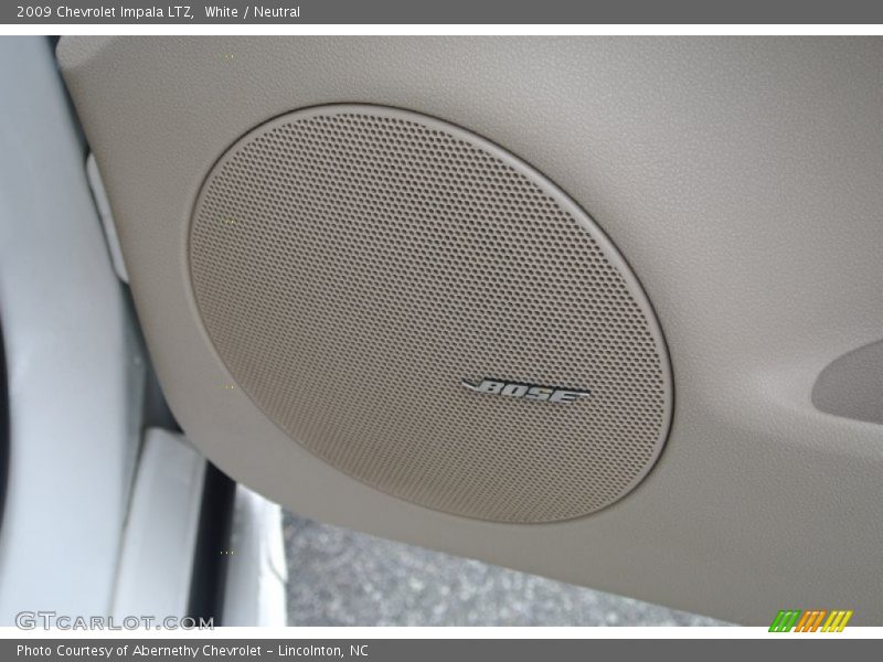 White / Neutral 2009 Chevrolet Impala LTZ