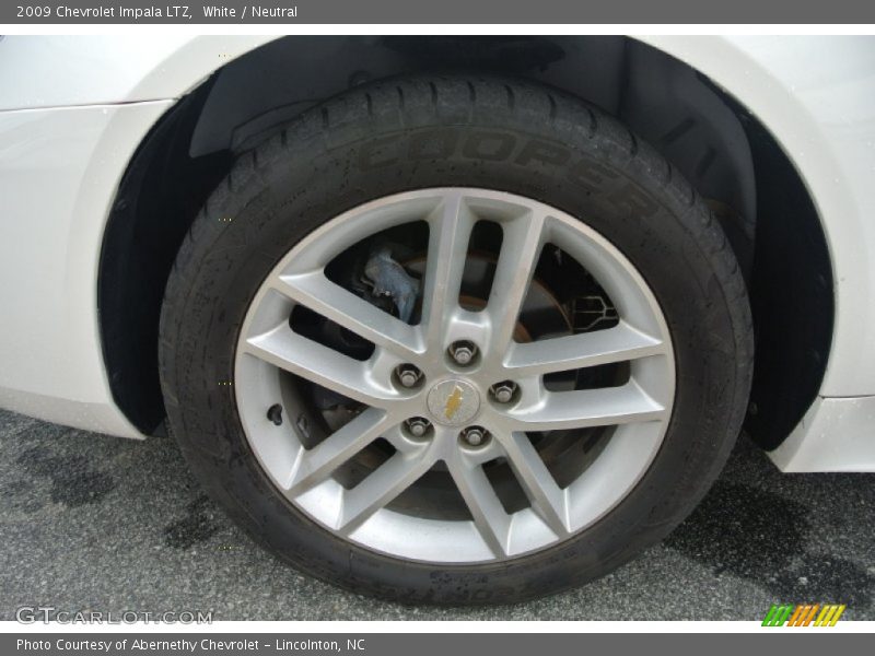 White / Neutral 2009 Chevrolet Impala LTZ