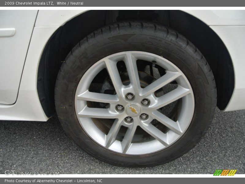 White / Neutral 2009 Chevrolet Impala LTZ