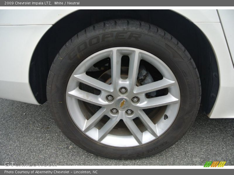 White / Neutral 2009 Chevrolet Impala LTZ