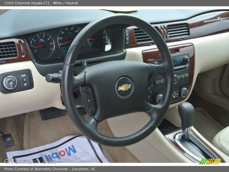 White / Neutral 2009 Chevrolet Impala LTZ