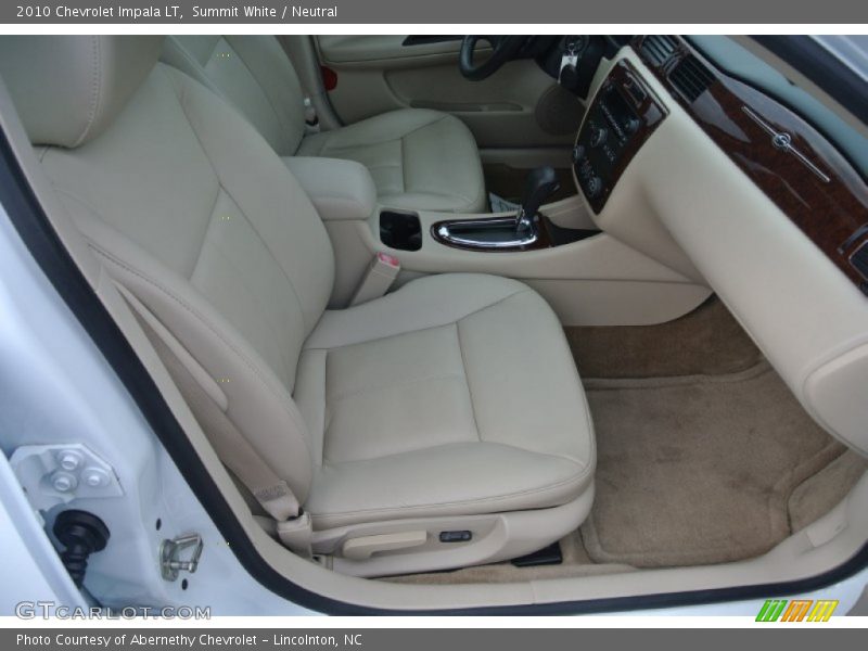 Summit White / Neutral 2010 Chevrolet Impala LT