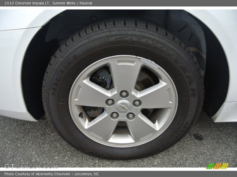 Summit White / Neutral 2010 Chevrolet Impala LT