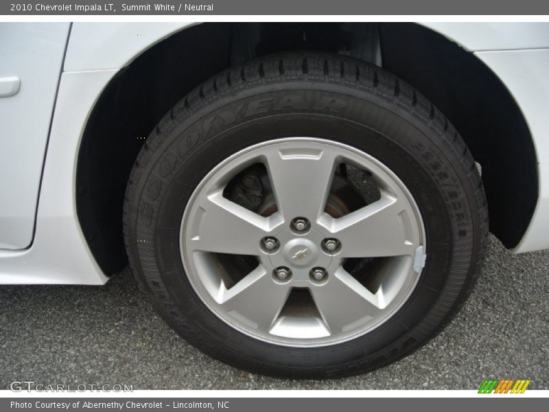 Summit White / Neutral 2010 Chevrolet Impala LT
