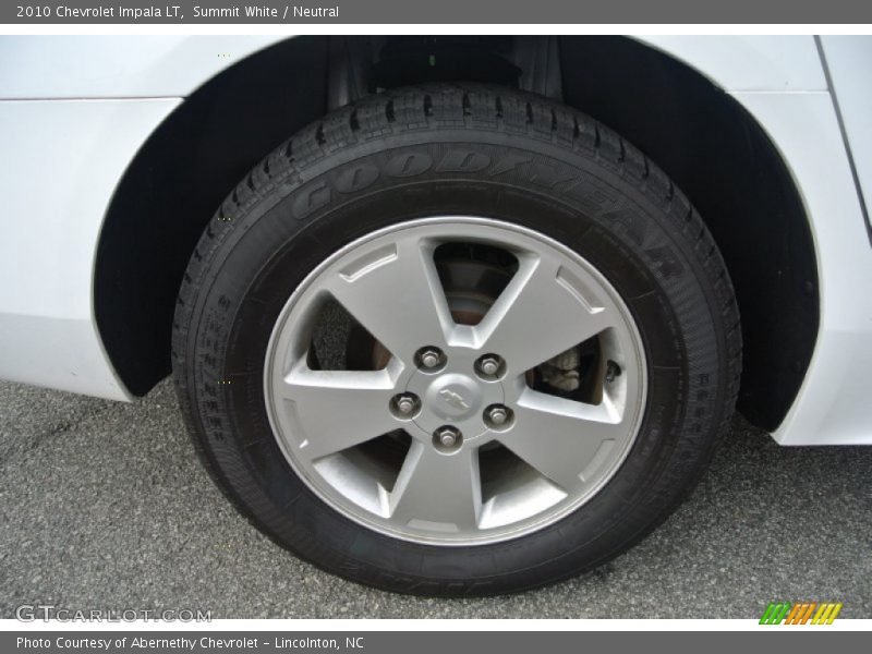 Summit White / Neutral 2010 Chevrolet Impala LT