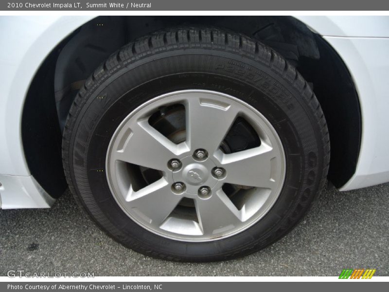 Summit White / Neutral 2010 Chevrolet Impala LT