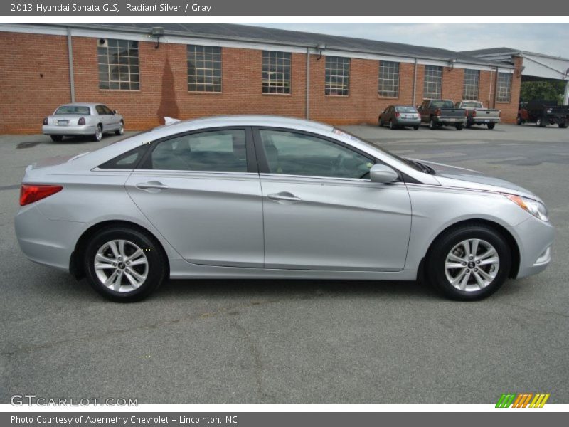 Radiant Silver / Gray 2013 Hyundai Sonata GLS