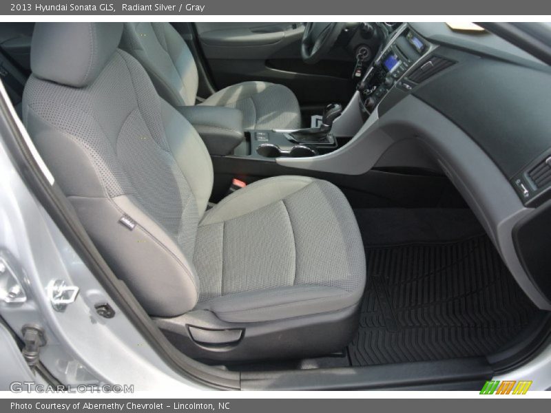 Radiant Silver / Gray 2013 Hyundai Sonata GLS