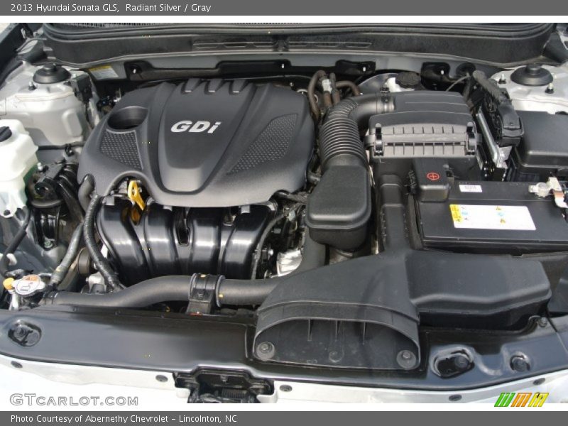 Radiant Silver / Gray 2013 Hyundai Sonata GLS