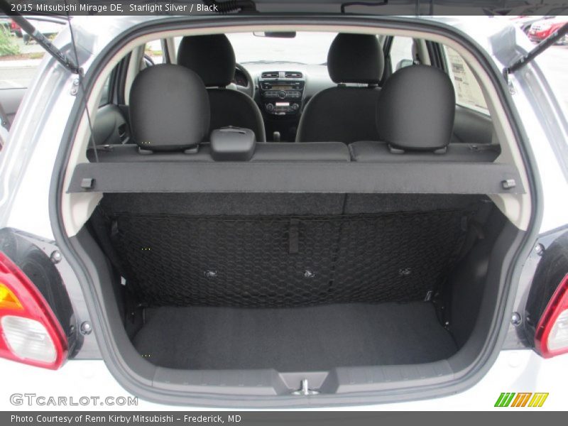 Starlight Silver / Black 2015 Mitsubishi Mirage DE