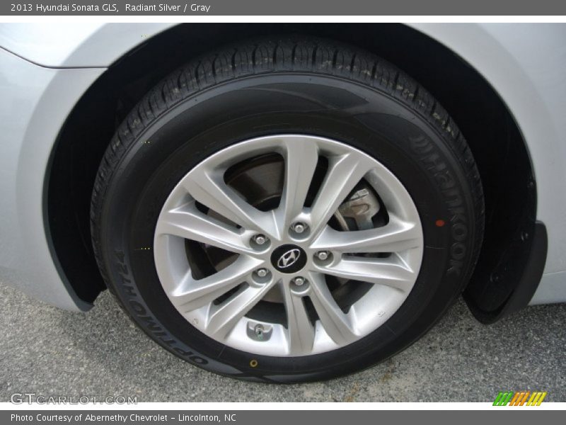 Radiant Silver / Gray 2013 Hyundai Sonata GLS