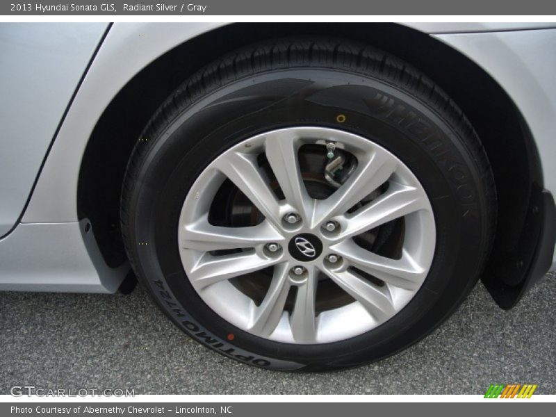 Radiant Silver / Gray 2013 Hyundai Sonata GLS