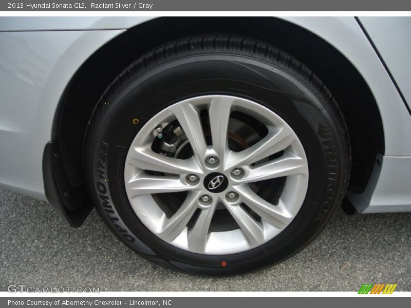 Radiant Silver / Gray 2013 Hyundai Sonata GLS