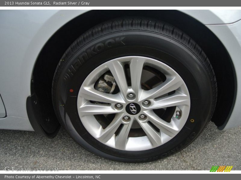 Radiant Silver / Gray 2013 Hyundai Sonata GLS