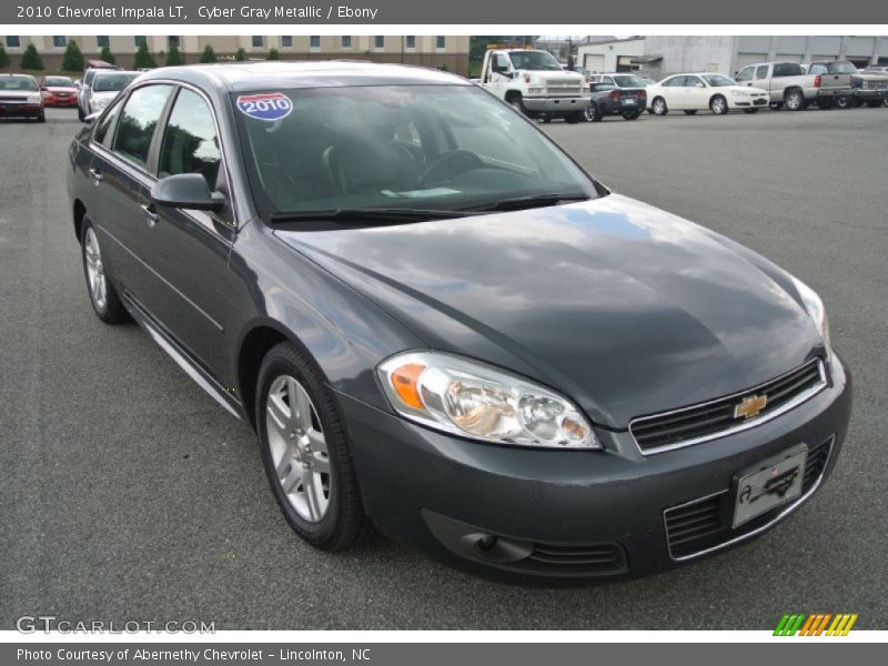 Cyber Gray Metallic / Ebony 2010 Chevrolet Impala LT