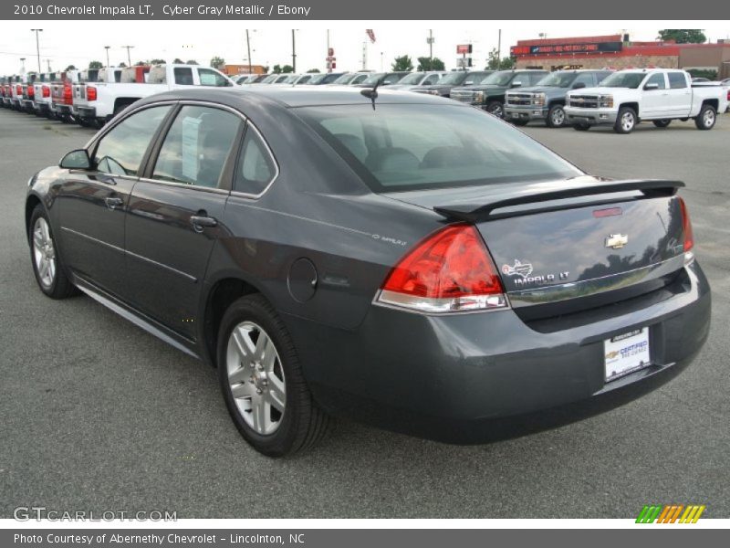 Cyber Gray Metallic / Ebony 2010 Chevrolet Impala LT