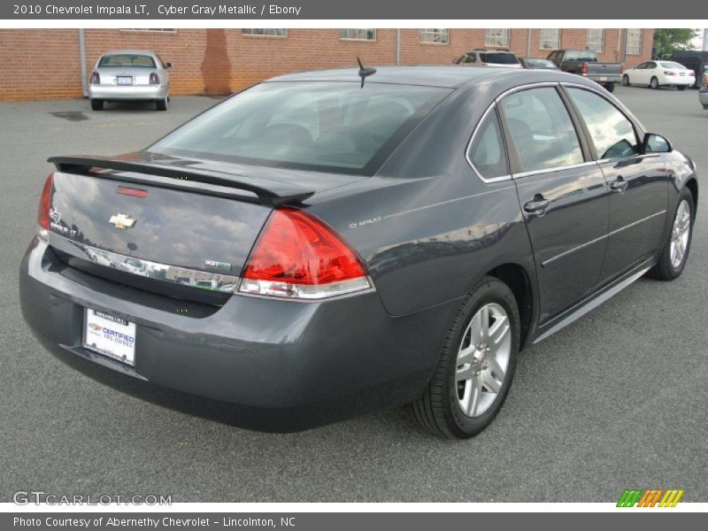 Cyber Gray Metallic / Ebony 2010 Chevrolet Impala LT