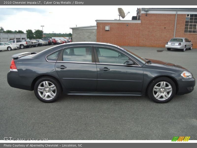 Cyber Gray Metallic / Ebony 2010 Chevrolet Impala LT