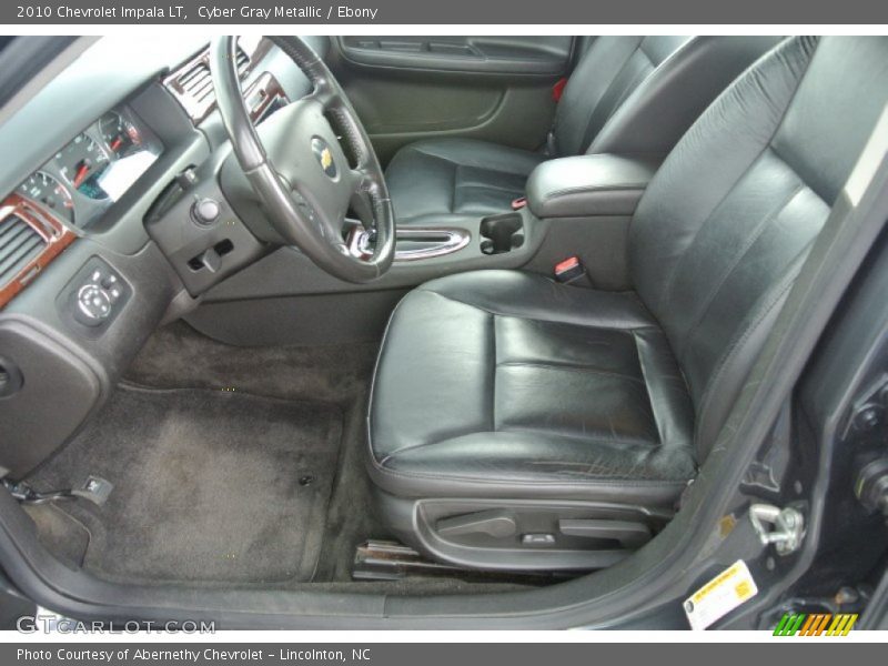 Cyber Gray Metallic / Ebony 2010 Chevrolet Impala LT