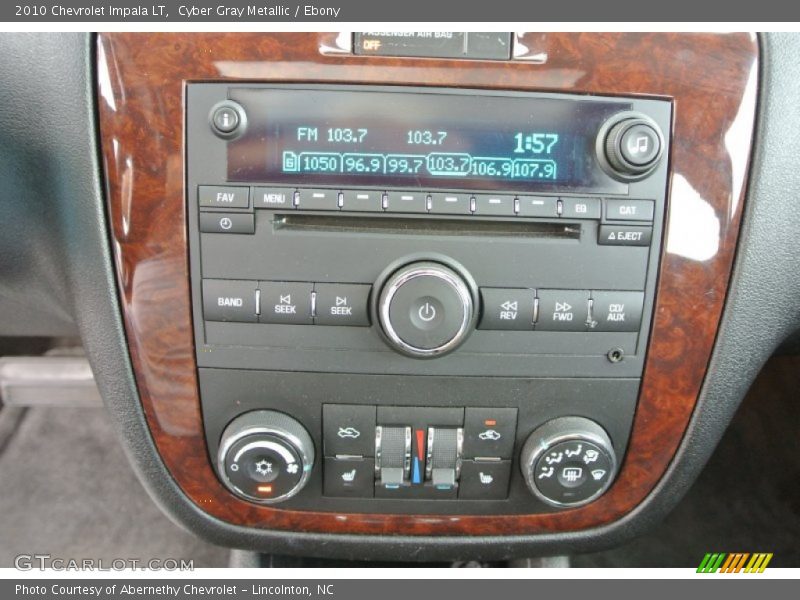 Cyber Gray Metallic / Ebony 2010 Chevrolet Impala LT