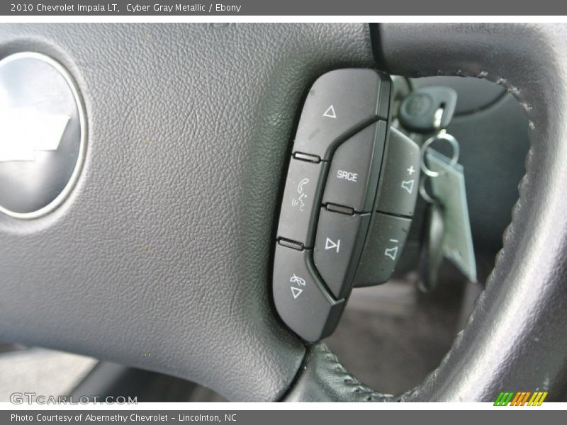 Cyber Gray Metallic / Ebony 2010 Chevrolet Impala LT