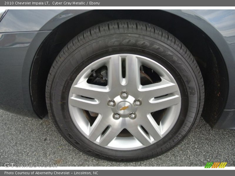 Cyber Gray Metallic / Ebony 2010 Chevrolet Impala LT