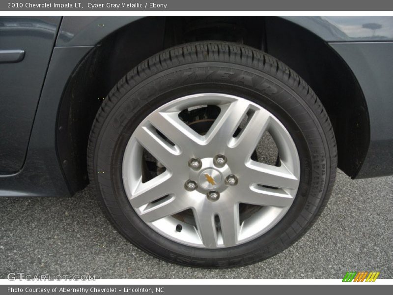 Cyber Gray Metallic / Ebony 2010 Chevrolet Impala LT
