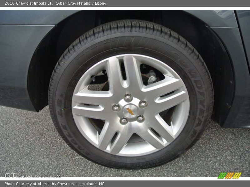 Cyber Gray Metallic / Ebony 2010 Chevrolet Impala LT
