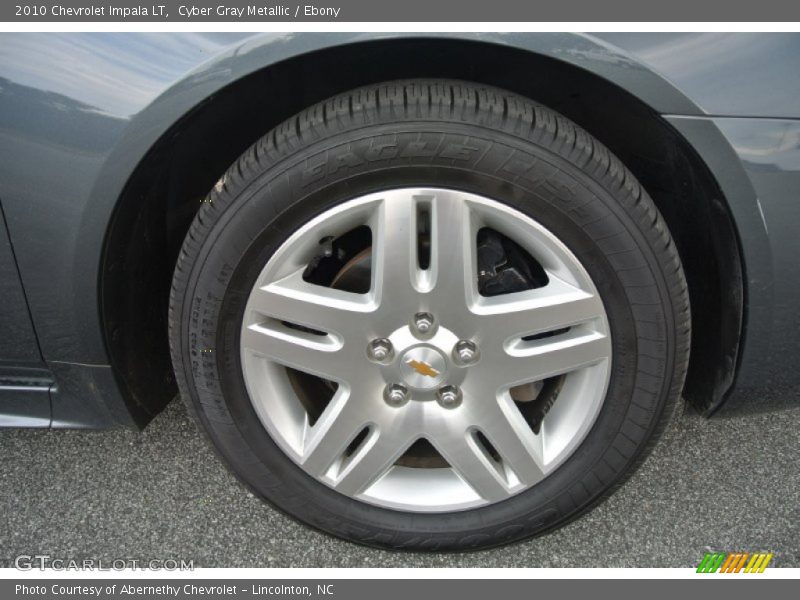 Cyber Gray Metallic / Ebony 2010 Chevrolet Impala LT