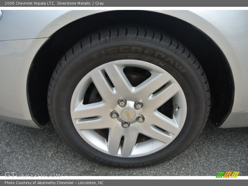 Silverstone Metallic / Gray 2006 Chevrolet Impala LTZ