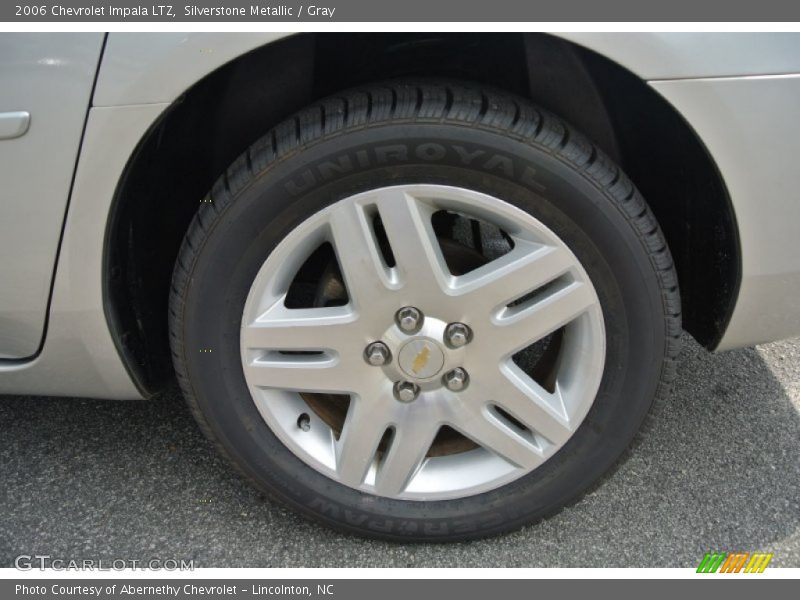 Silverstone Metallic / Gray 2006 Chevrolet Impala LTZ