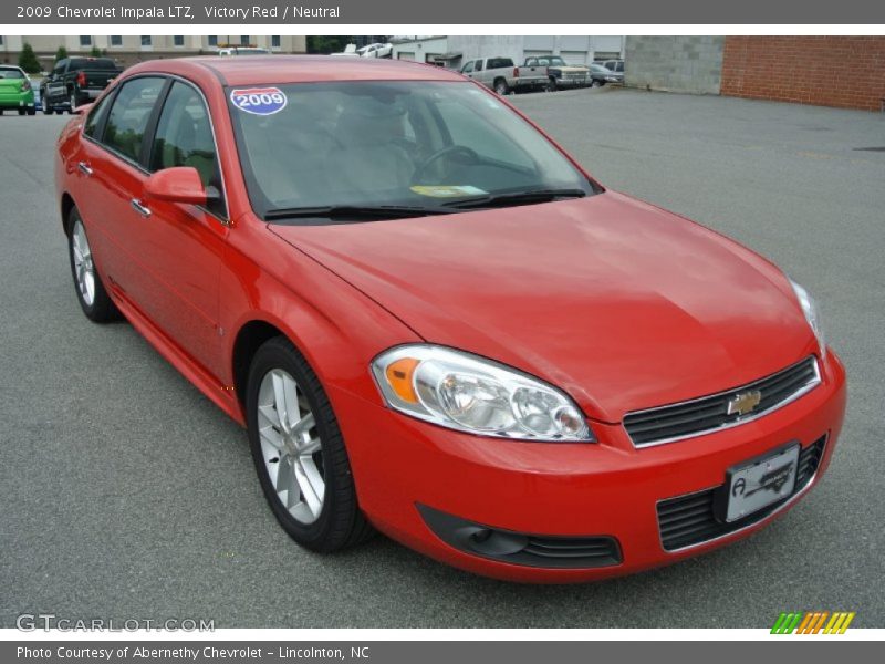 Victory Red / Neutral 2009 Chevrolet Impala LTZ