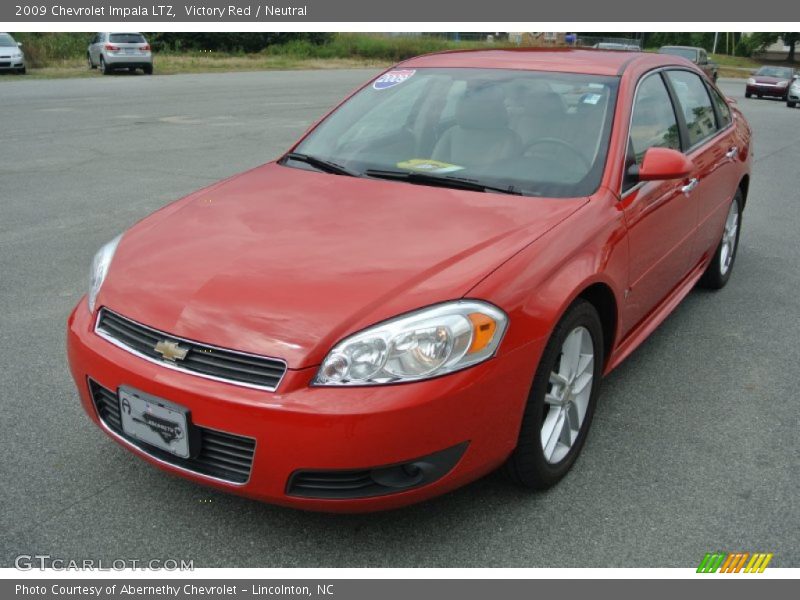 Victory Red / Neutral 2009 Chevrolet Impala LTZ