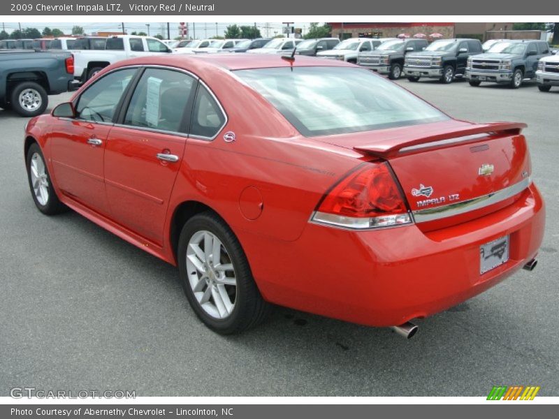 Victory Red / Neutral 2009 Chevrolet Impala LTZ