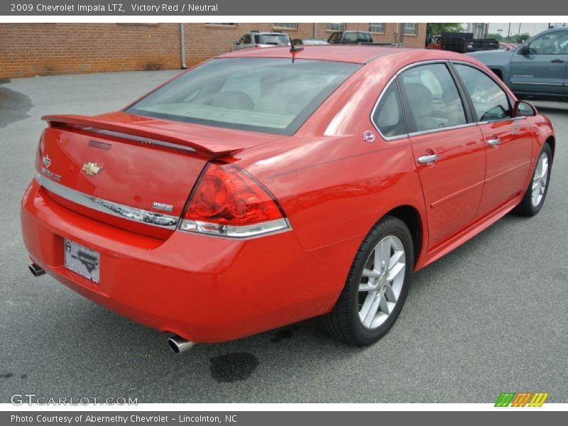 Victory Red / Neutral 2009 Chevrolet Impala LTZ