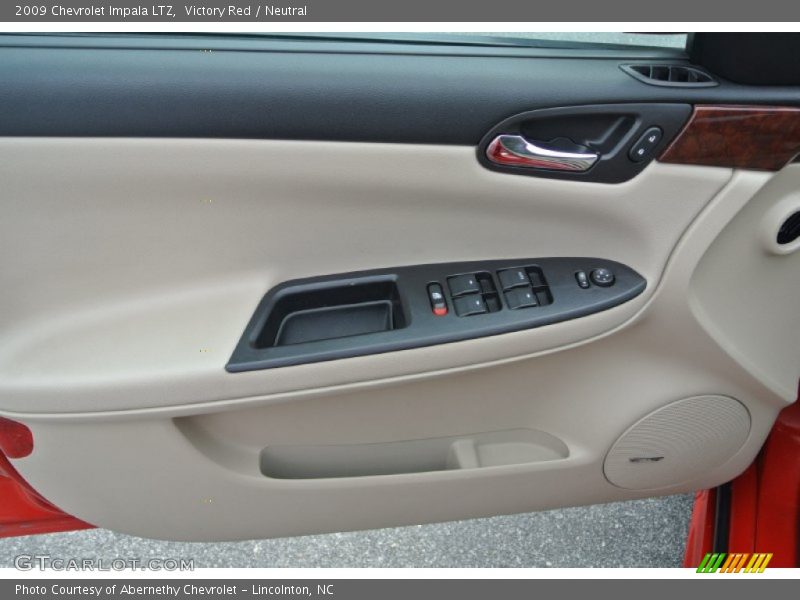 Victory Red / Neutral 2009 Chevrolet Impala LTZ