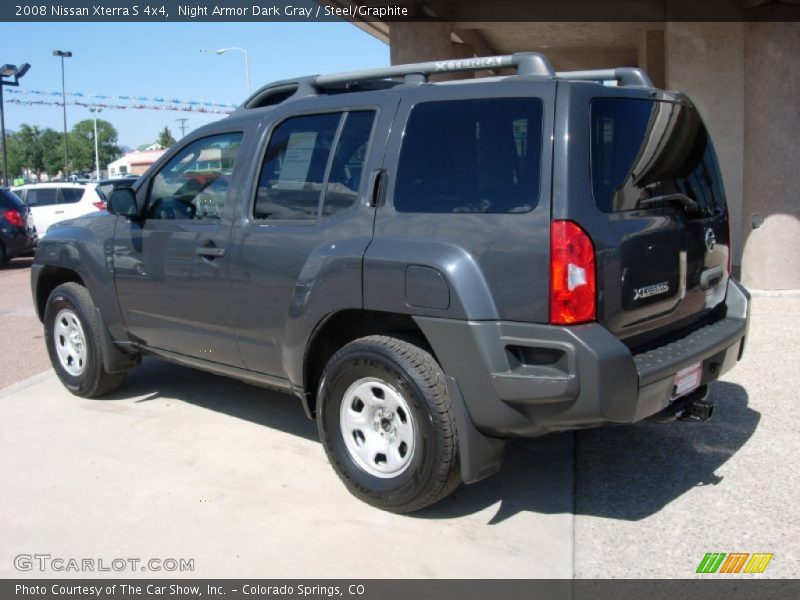 Night Armor Dark Gray / Steel/Graphite 2008 Nissan Xterra S 4x4