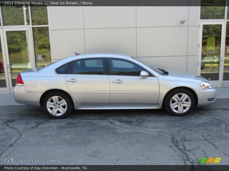 Silver Ice Metallic / Ebony 2011 Chevrolet Impala LS
