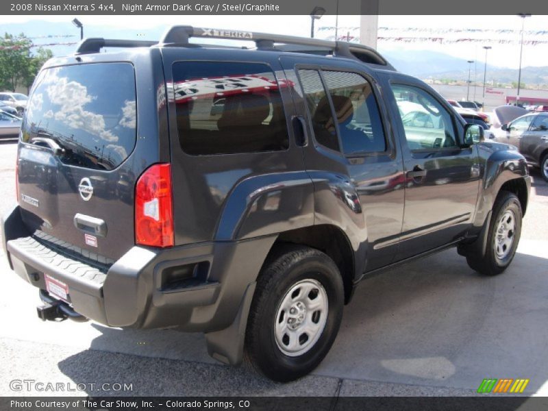 Night Armor Dark Gray / Steel/Graphite 2008 Nissan Xterra S 4x4