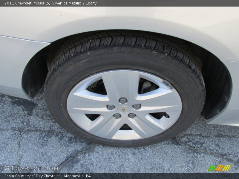 Silver Ice Metallic / Ebony 2011 Chevrolet Impala LS