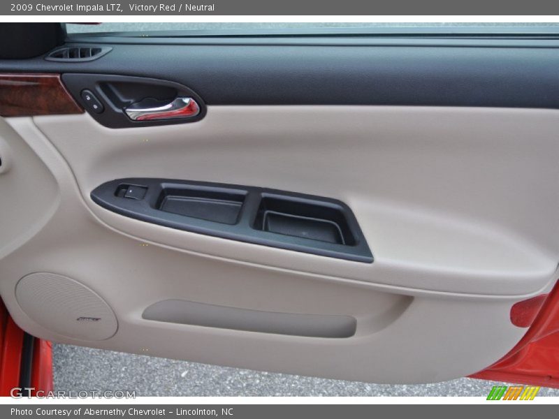 Victory Red / Neutral 2009 Chevrolet Impala LTZ