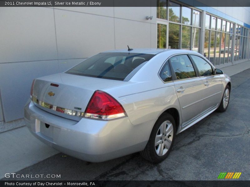 Silver Ice Metallic / Ebony 2011 Chevrolet Impala LS