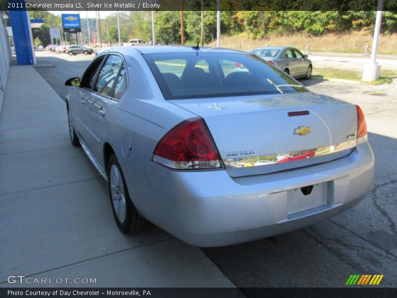 Silver Ice Metallic / Ebony 2011 Chevrolet Impala LS