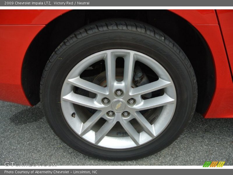Victory Red / Neutral 2009 Chevrolet Impala LTZ