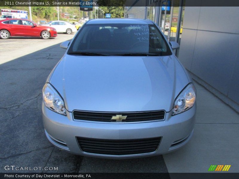 Silver Ice Metallic / Ebony 2011 Chevrolet Impala LS